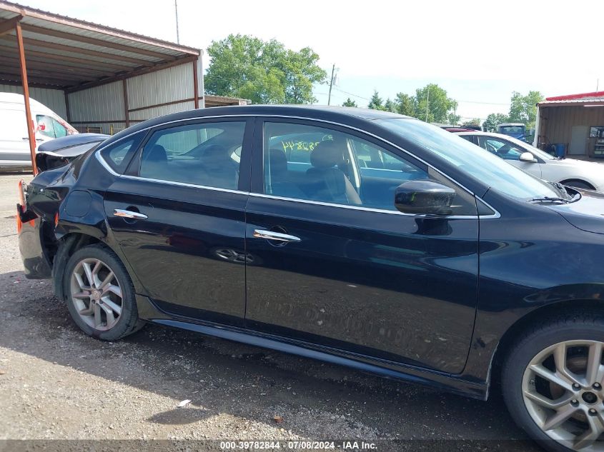 2013 Nissan Sentra Sr VIN: 3N1AB7APXDL673568 Lot: 39782844