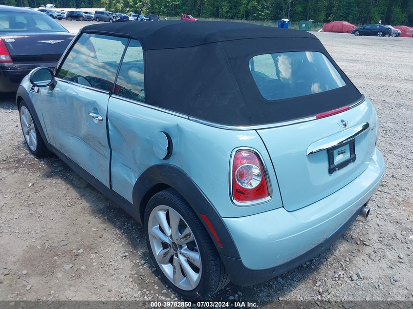 2014 Mini Convertible Cooper VIN: WMWZN3C58ET861477 Lot: 39782850