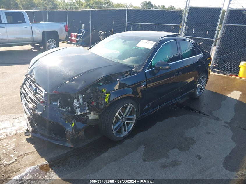 2018 Audi A3 2.0T Premium/2.0T Tech Premium VIN: WAUGUGFF8J1085802 Lot: 39782868