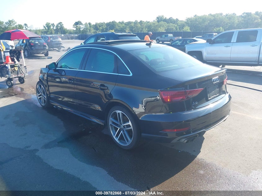 2018 Audi A3 2.0T Premium/2.0T Tech Premium VIN: WAUGUGFF8J1085802 Lot: 39782868