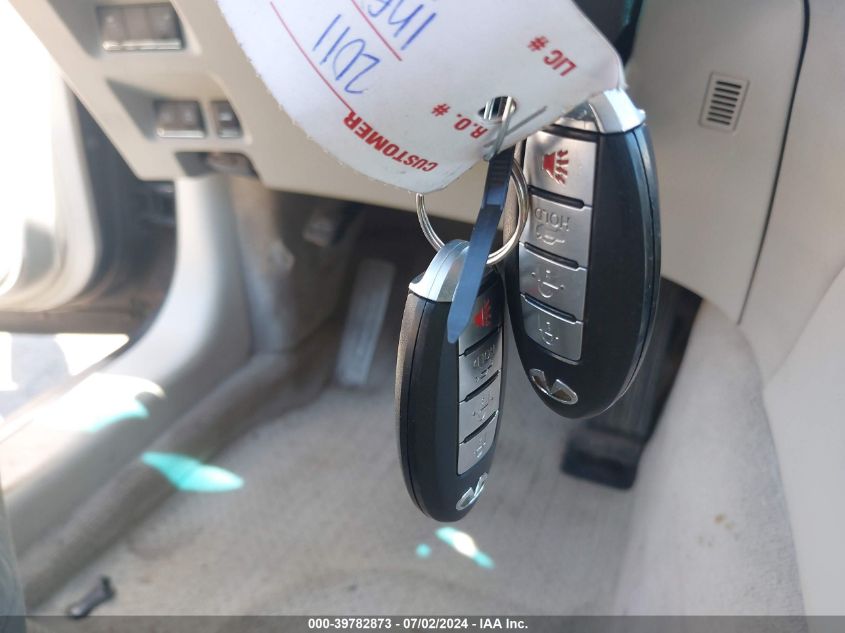 2011 Infiniti M37X VIN: JN1BY1AR3BM370572 Lot: 39782873