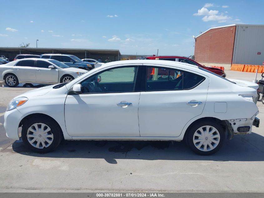 2014 Nissan Versa 1.6 Sv VIN: 3N1CN7AP2EL833542 Lot: 39782881