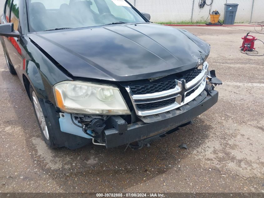 2012 Dodge Avenger Se VIN: 1C3CDZAB8CN227681 Lot: 39782885