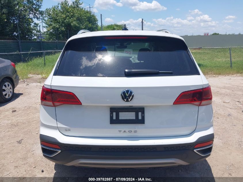 2023 Volkswagen Taos 1.5T Se VIN: 3VVEX7B25PM304040 Lot: 39782887