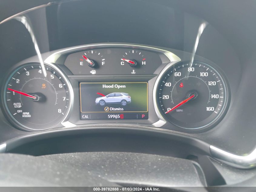 2019 Chevrolet Equinox Lt VIN: 2GNAXKEV5K6299437 Lot: 39782888