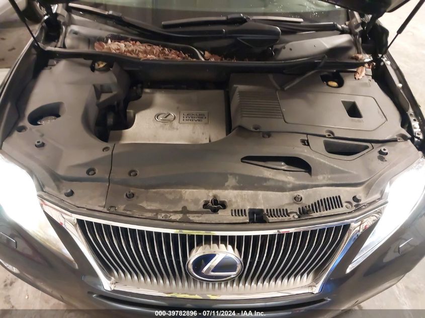 2010 Lexus Rx 450H VIN: JTJBC1BA7A2004125 Lot: 39782896