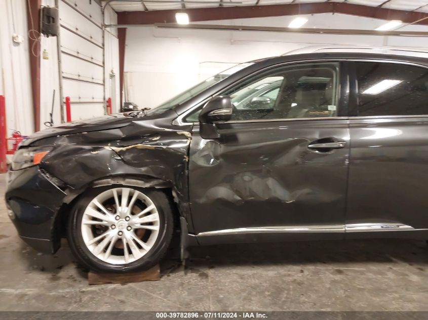 2010 Lexus Rx 450H VIN: JTJBC1BA7A2004125 Lot: 39782896