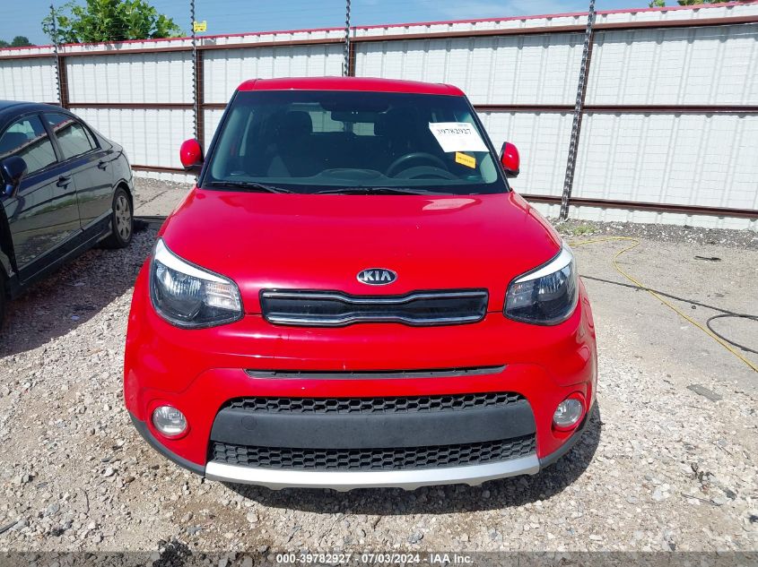 2018 Kia Soul + VIN: KNDJP3A52J7580727 Lot: 39782927