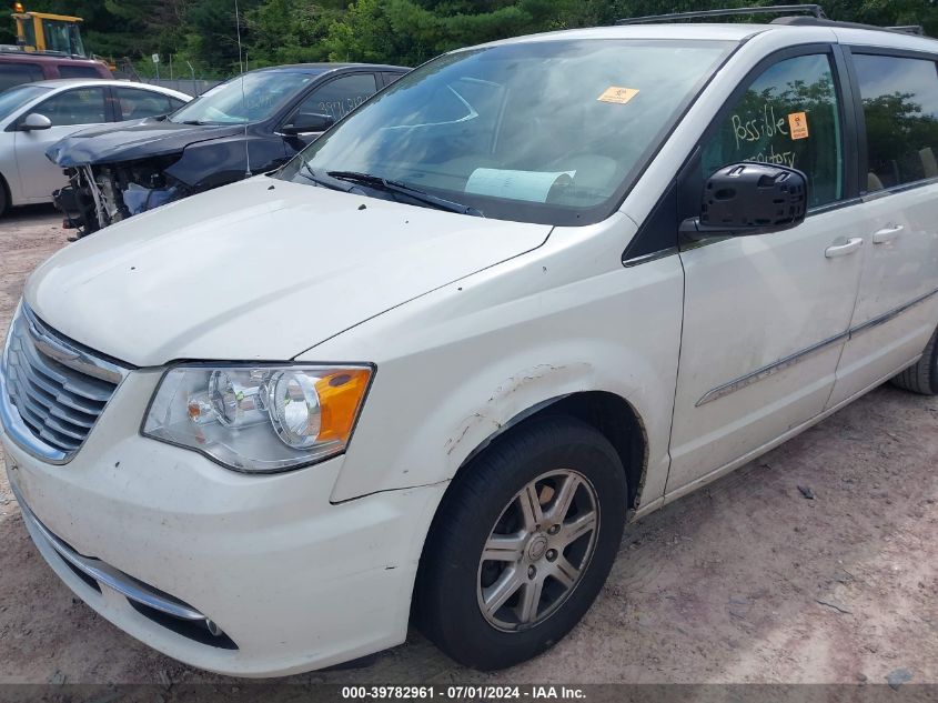2012 Chrysler Town & Country Touring VIN: 2C4RC1BG7CR313796 Lot: 39782961