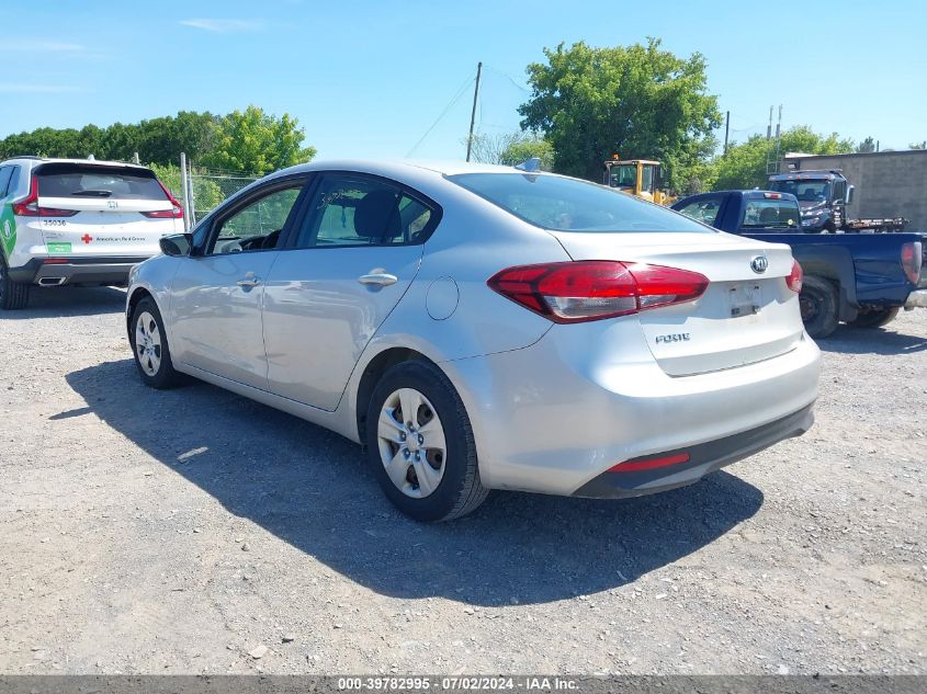 3KPFK4A76HE101358 | 2017 KIA FORTE