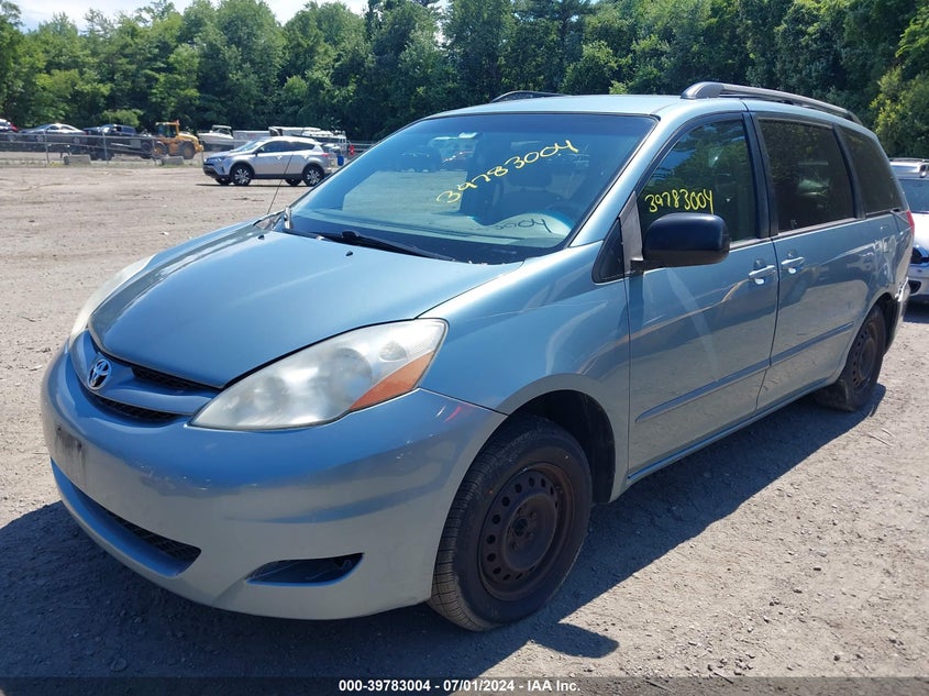 2008 Toyota Sienna Le VIN: 5TDZK23CX8S191910 Lot: 39783004
