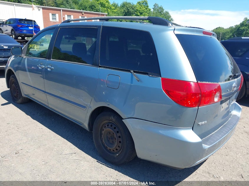 2008 Toyota Sienna Le VIN: 5TDZK23CX8S191910 Lot: 39783004
