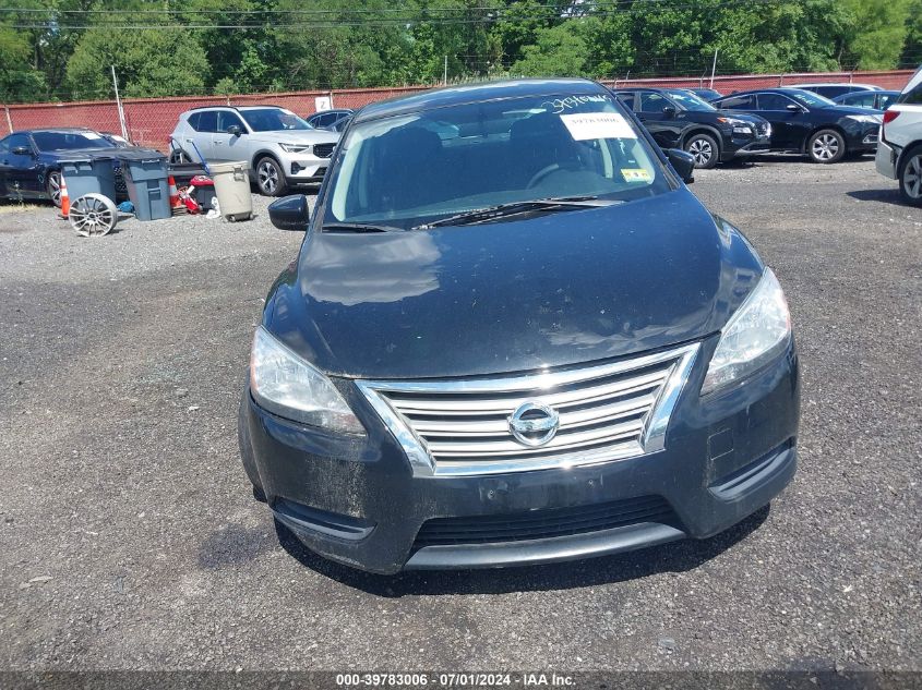 2014 Nissan Sentra S VIN: 3N1AB7AP4EY277785 Lot: 39783006