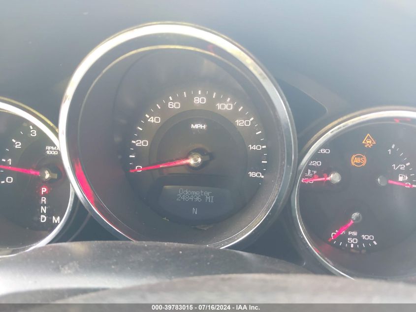 2010 Cadillac Cts VIN: 1G6DA5EG5A0135786 Lot: 39783015