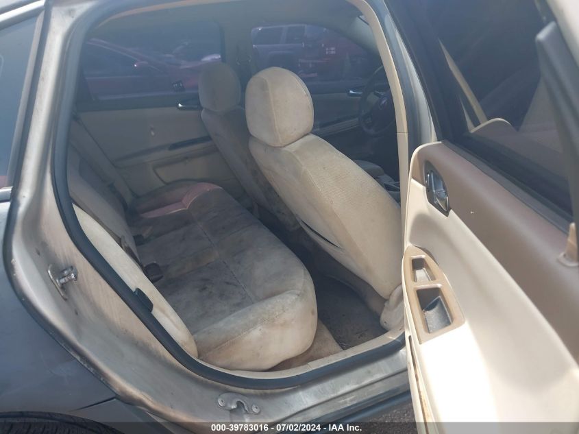 2008 Chevrolet Impala Ls VIN: 2G1WB55K089126588 Lot: 39783016