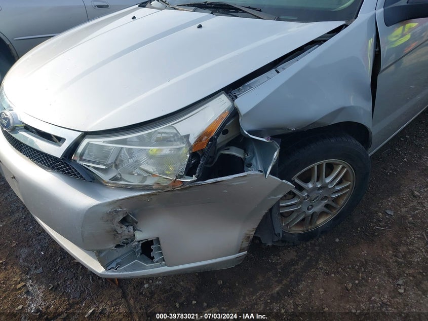2010 Ford Focus Se VIN: 1FAHP3FN6AW253086 Lot: 39783021