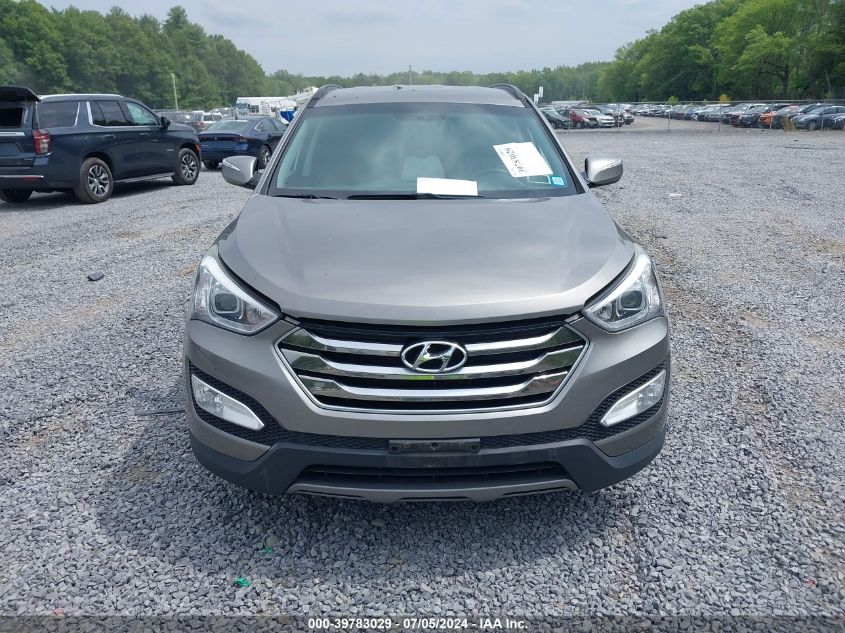 2016 Hyundai Santa Fe Sport 2.0L Turbo VIN: 5XYZUDLA6GG368730 Lot: 39783029