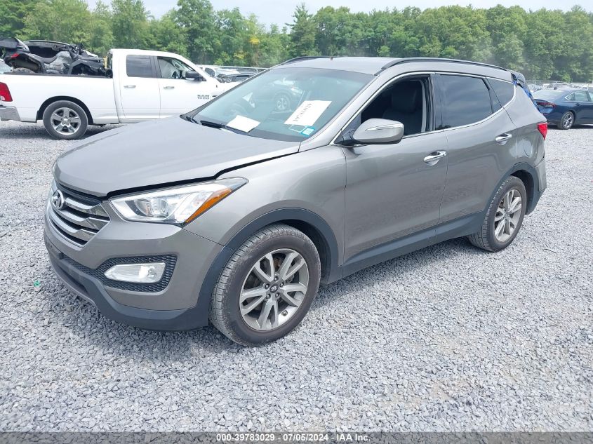 2016 Hyundai Santa Fe Sport 2.0L Turbo VIN: 5XYZUDLA6GG368730 Lot: 39783029