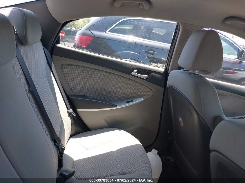 2013 Hyundai Accent Gls VIN: KMHCT4AE6DU455998 Lot: 39783034