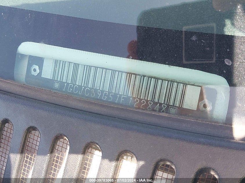 2001 Chevrolet Silverado 3500 Ls VIN: 1GCJC39G51F122848 Lot: 39783065