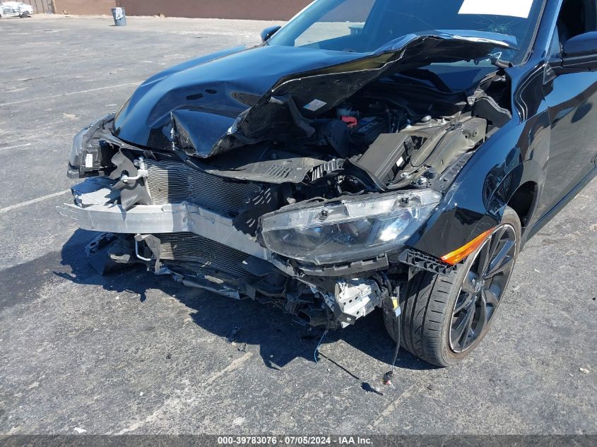 2019 Honda Civic Sport VIN: 2HGFC2F87KH539614 Lot: 39783076