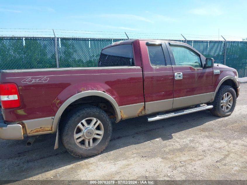 2005 Ford F-150 Fx4/Lariat/Xl/Xlt VIN: 1FTPX14505NA22144 Lot: 39783079