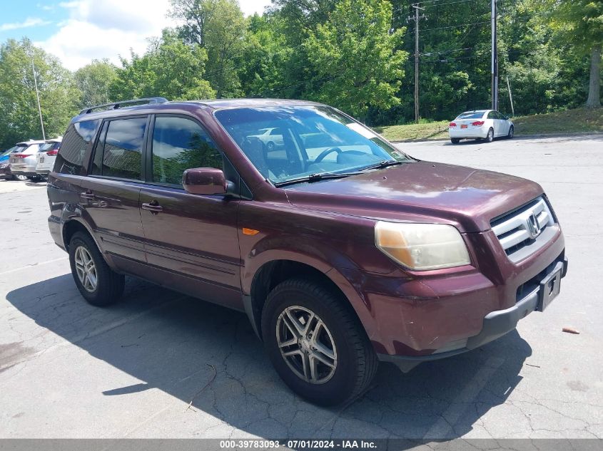 2008 Honda Pilot Vp VIN: 5FNYF18258B019153 Lot: 39783093