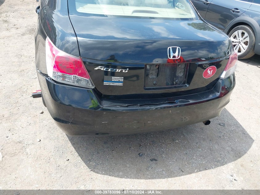 2010 Honda Accord 2.4 Lx VIN: 1HGCP2F30AA003032 Lot: 39783096