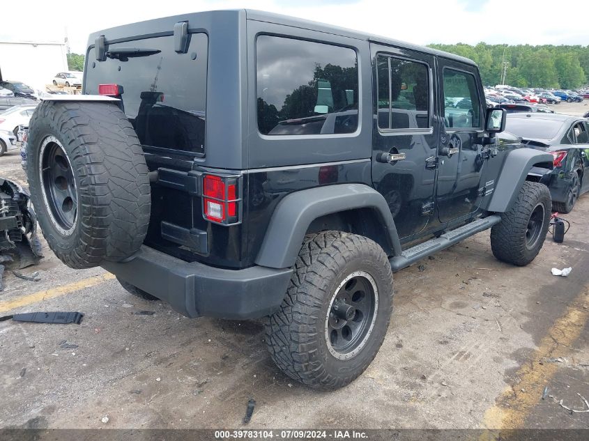 2014 Jeep Wrangler Unlimited Sport VIN: 1C4HJWDG1EL208405 Lot: 39783104