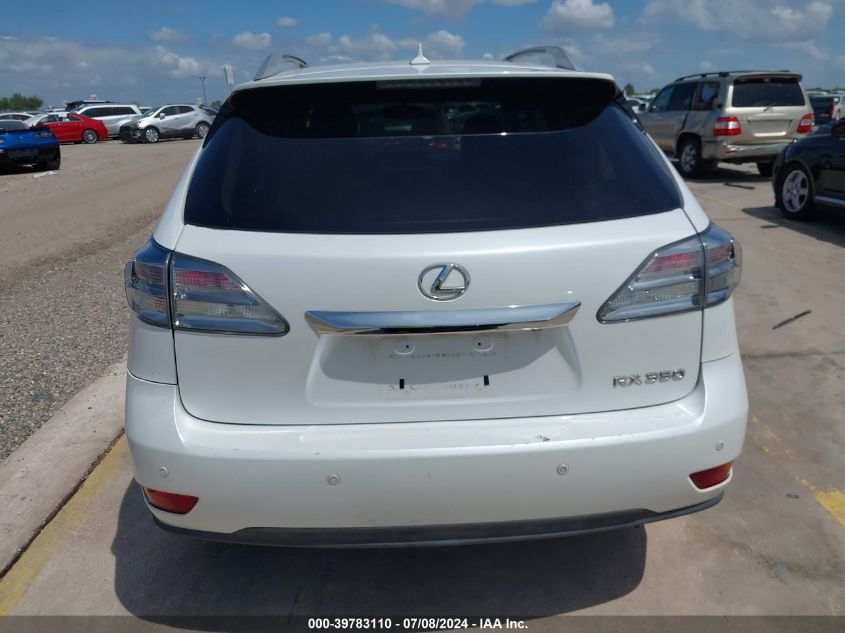 2011 Lexus Rx 350 VIN: 2T2ZK1BA3BC049520 Lot: 39783110
