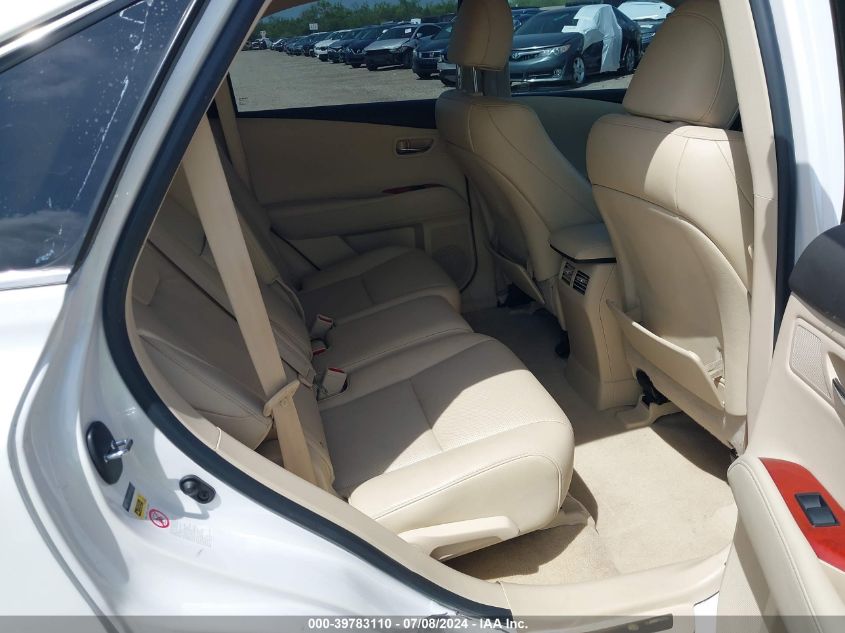 2011 Lexus Rx 350 VIN: 2T2ZK1BA3BC049520 Lot: 39783110