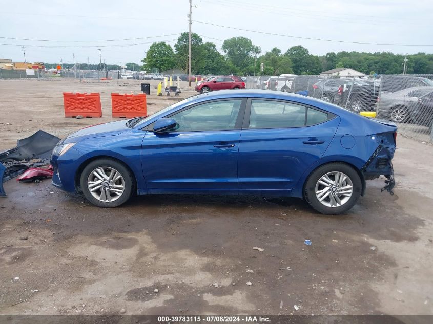 2019 Hyundai Elantra Sel VIN: 5NPD84LF8KH437428 Lot: 39783115