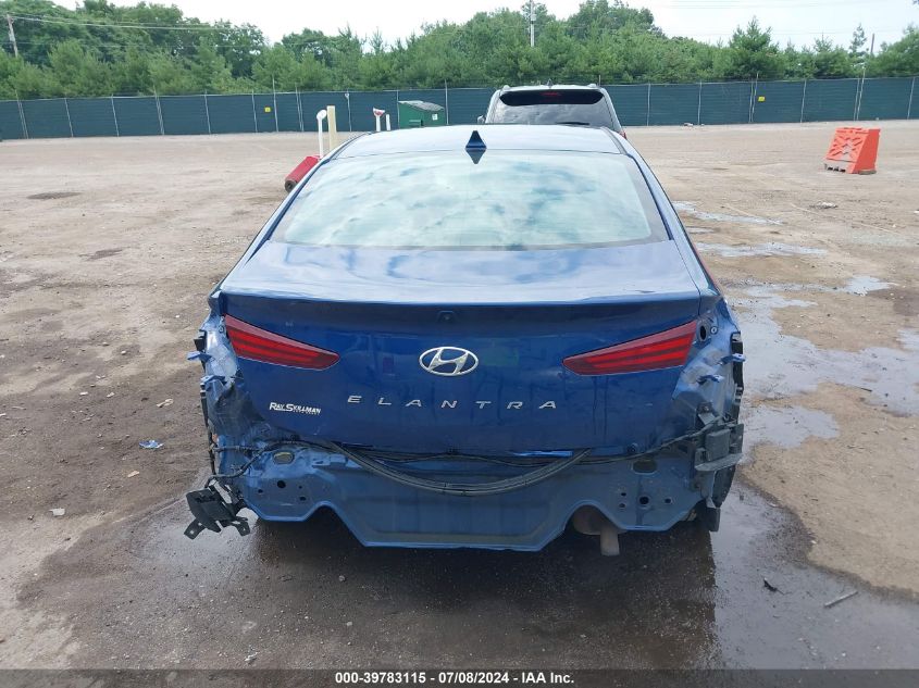 2019 HYUNDAI ELANTRA SEL - 5NPD84LF8KH437428