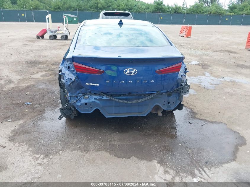 2019 HYUNDAI ELANTRA SEL - 5NPD84LF8KH437428