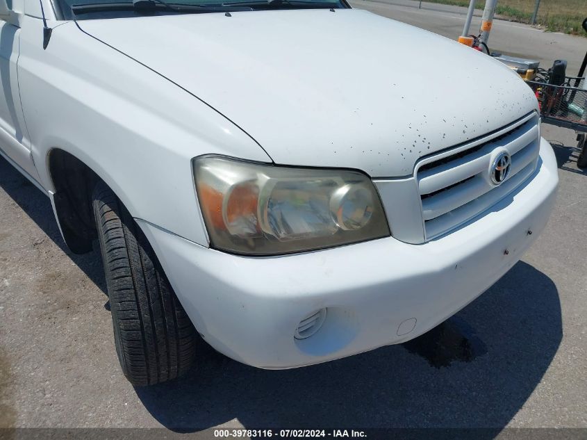 2004 Toyota Highlander V6 VIN: JTEEP21A740017965 Lot: 39783116