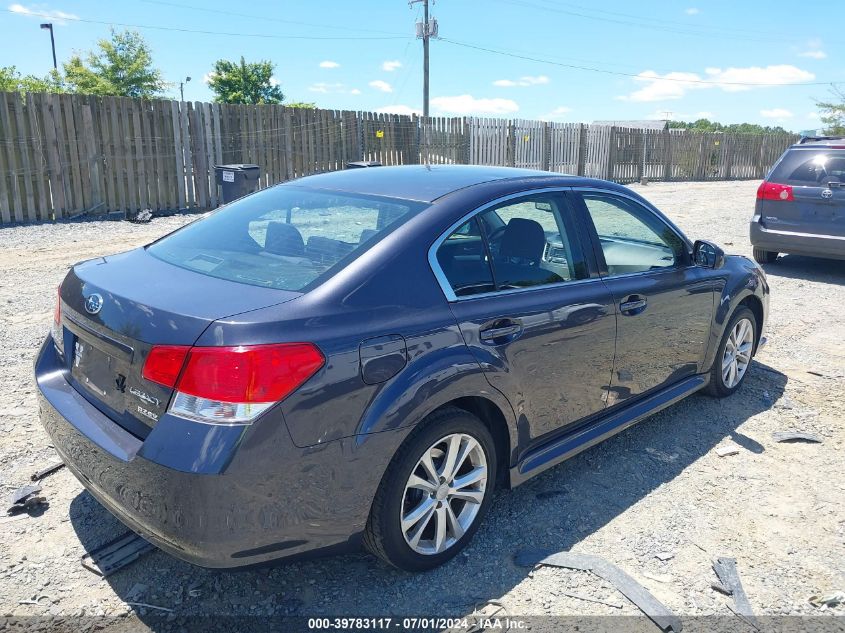 2013 Subaru Legacy 2.5I Premium VIN: 4S3BMBC67D3014278 Lot: 39783117