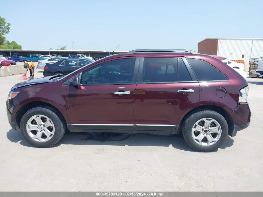 2011 Ford Edge Sel VIN: 2FMDK3JC0BBB21291 Lot: 39783129