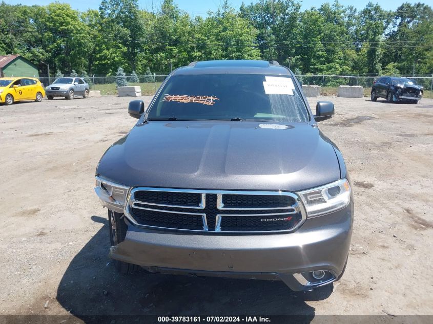 2016 Dodge Durango Limited VIN: 1C4RDJDG6GC340755 Lot: 39783161