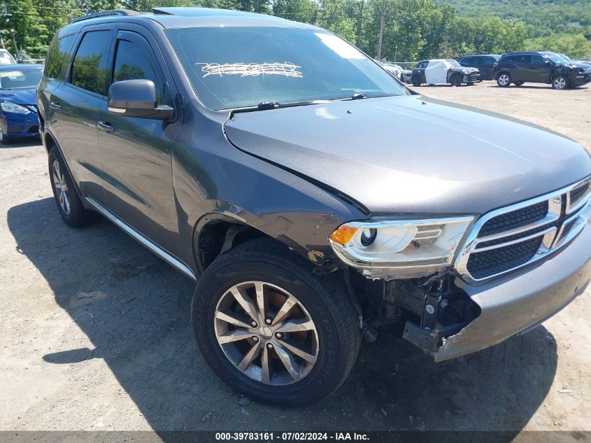 2016 Dodge Durango Limited VIN: 1C4RDJDG6GC340755 Lot: 39783161