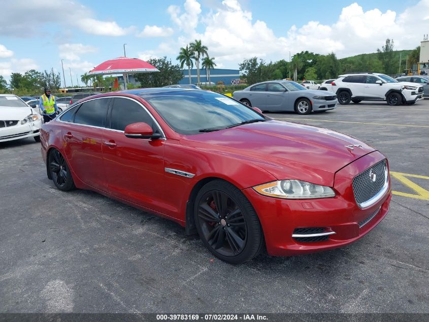 2015 Jaguar Xj Xjl Supercharged VIN: SAJWA2GT1FMV87136 Lot: 39783169