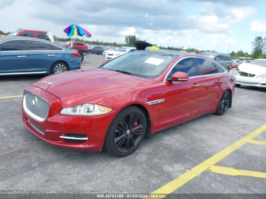 2015 Jaguar Xj Xjl Supercharged VIN: SAJWA2GT1FMV87136 Lot: 39783169