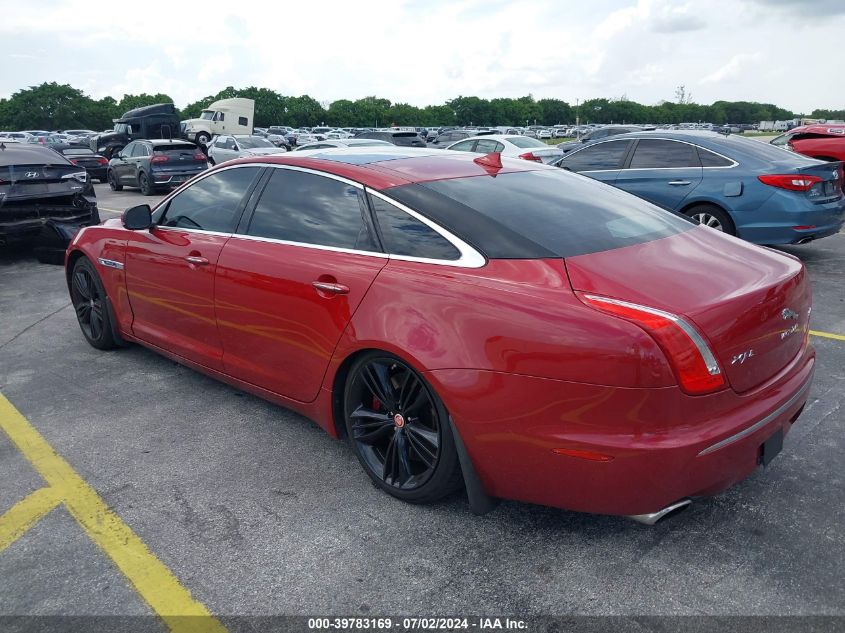 2015 Jaguar Xj Xjl Supercharged VIN: SAJWA2GT1FMV87136 Lot: 39783169