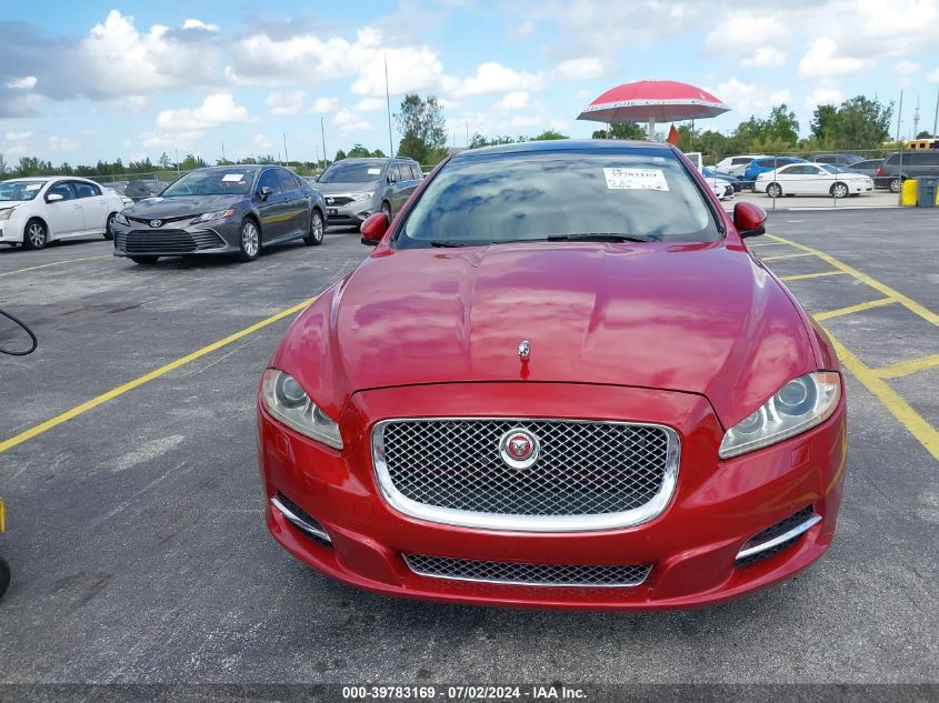 2015 Jaguar Xj Xjl Supercharged VIN: SAJWA2GT1FMV87136 Lot: 39783169