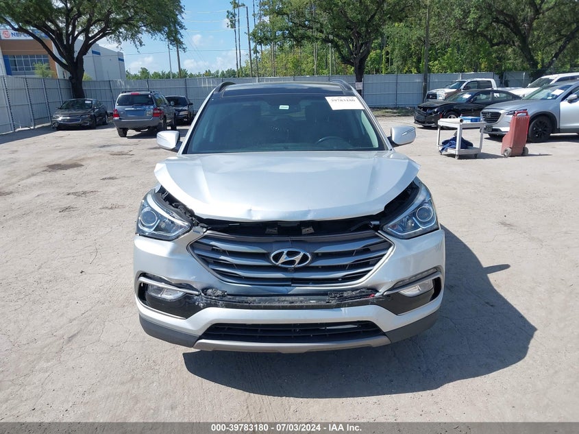 2017 Hyundai Santa Fe Sport VIN: 5XYZW4LA8HG483647 Lot: 39783180