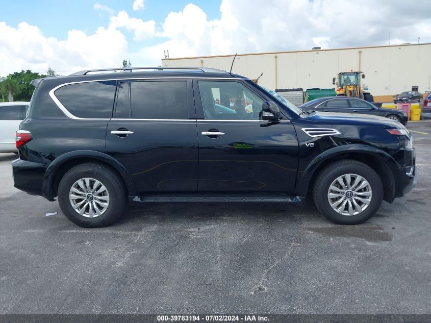 2022 Nissan Armada S/Sv VIN: JN8AY2AC0N9161893 Lot: 39783194