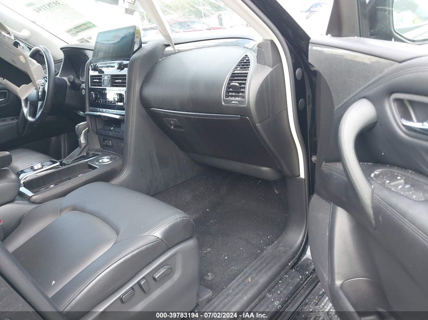 2022 Nissan Armada S/Sv VIN: JN8AY2AC0N9161893 Lot: 39783194