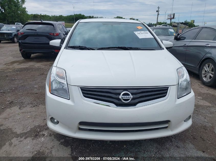 2012 Nissan Sentra 2.0 Sl VIN: 3N1AB6AP2CL682340 Lot: 39783208