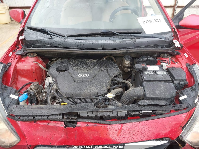 2012 Hyun Accent Gls Automatic Gls VIN: KMHCU4AE7CU087309 Lot: 39783221