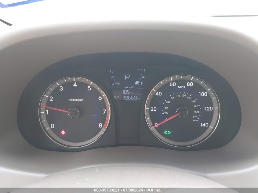 2012 Hyun Accent Gls Automatic Gls VIN: KMHCU4AE7CU087309 Lot: 39783221