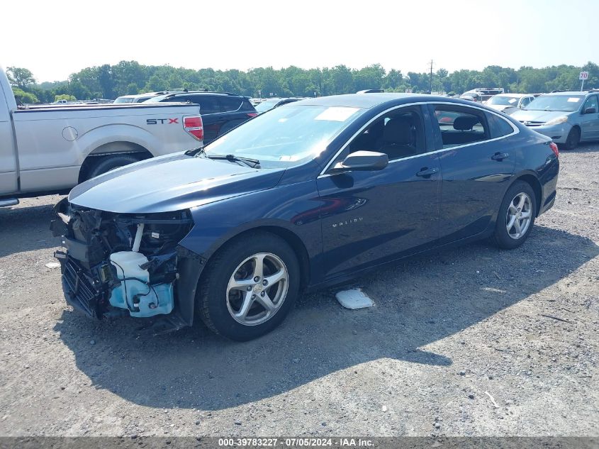 1G1ZB5ST1HF190415 2017 CHEVROLET MALIBU - Image 2